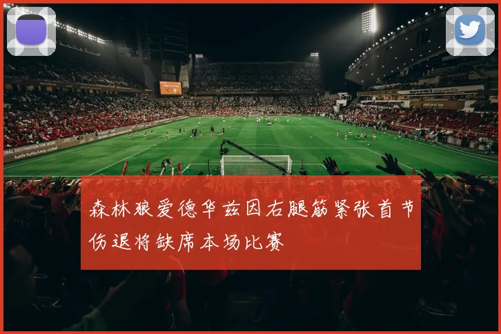 森林狼爱德华兹因右腿筋紧张首节伤退将缺席本场比赛