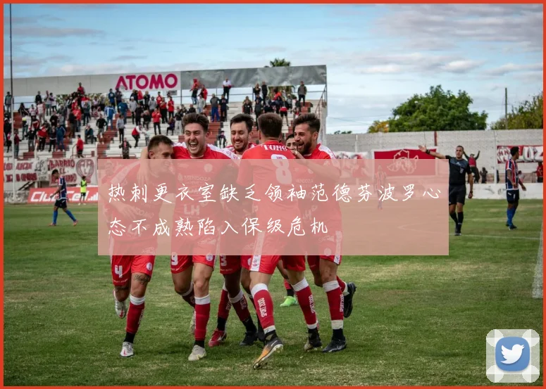 热刺更衣室缺乏领袖范德芬波罗心态不成熟陷入保级危机