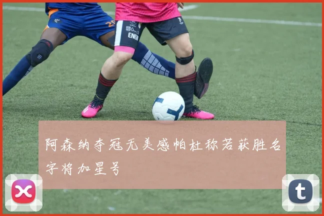 阿森纳夺冠无美感帕杜称若获胜名字将加星号
